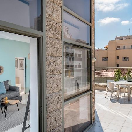 Superbe Apt Avec Terrasse Tres Proche De La Mer ! Tel-Aviv Kültér fotó